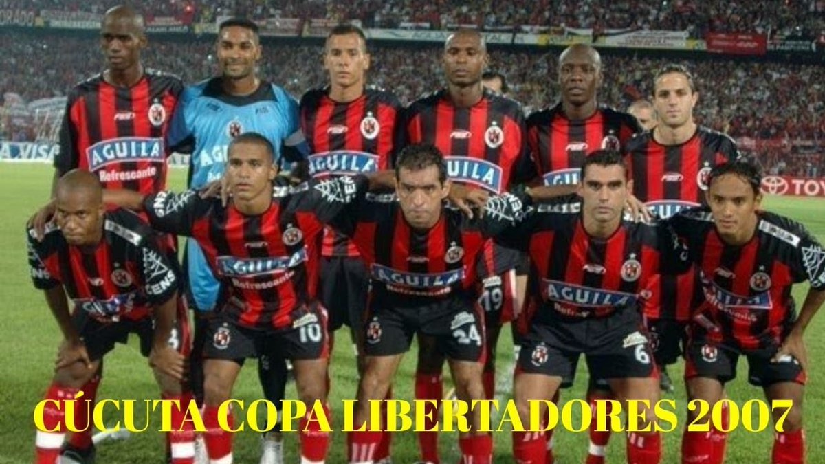 Cucuta deportivo:
Copa Toyota libertadores de 2007. https://t.co/f4IXiPYeG6