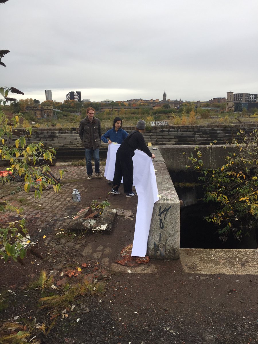 Studio_FV's tweet photo. @lizfable @memoryofwatereu More images from today's @memoryofwatereu work at #GovanGravingDocks #IwonaZajak @HamishRhodes #InesCavaco #BeatriceSearle https://t.co/mrCVktv2hp