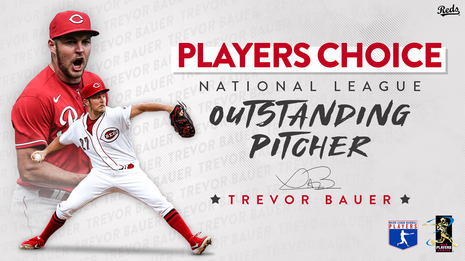 Cincinnati Reds on X: The players agree: Trevor Bauer was the