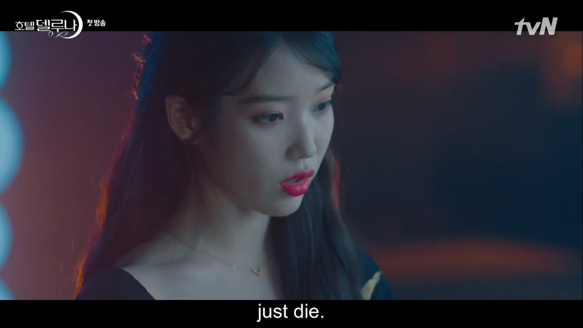 this is actually my first time watching IU in a drama and she has impressed me with her acting skills right away,.. also i like her character even though she's cold hearted but she's cool too  #HotelDelLuna