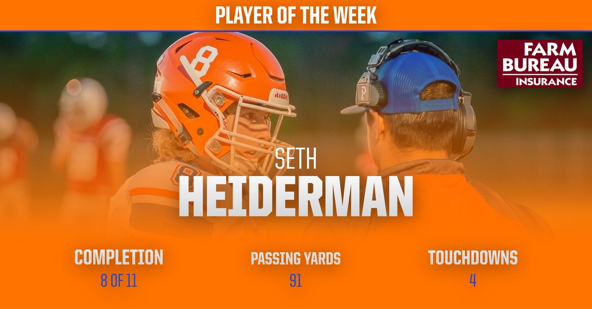 Brian T. Lewis (@blewis22) on Twitter photo Branford Player Of The Week - Seth Heiderman
<a href="/FHSAA/">FHSAA</a>
<a href="/FlaHSFootball/">FloridaHSFootball.com</a>
<a href="/T_2the_C/">Tim Clark</a>
<a href="/BranfordHigh/">Branford High School</a>
<a href="/NorthflJohnson/">904 Sports</a>
<a href="/HSSportsFL/">HSSportsFlorida</a>
<a href="/MaxPreps/">MaxPreps</a>
<a href="/FLgridironpreps/">Florida Gridiron Preps</a>
<a href="/E_2the_C/">Erin Tyler Clark BS, LAT, ATC, NREMT</a>
<a href="/FredSnapper30/">Alex O'Quinn</a>
<a href="/LCR_Sports/">Lake City Sports</a> Branford Player Of The Week - Seth Heiderman
<a href="/FHSAA/">FHSAA</a>
<a href="/FlaHSFootball/">FloridaHSFootball.com</a>
<a href="/T_2the_C/">Tim Clark</a>
<a href="/BranfordHigh/">Branford High School</a>
<a href="/NorthflJohnson/">904 Sports</a>
<a href="/HSSportsFL/">HSSportsFlorida</a>
<a href="/MaxPreps/">MaxPreps</a>
<a href="/FLgridironpreps/">Florida Gridiron Preps</a>
<a href="/E_2the_C/">Erin Tyler Clark BS, LAT, ATC, NREMT</a>
<a href="/FredSnapper30/">Alex O'Quinn</a>
<a href="/LCR_Sports/">Lake City Sports</a>