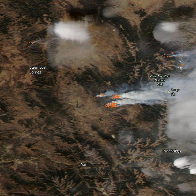 FireFinderApp's tweet photo. #EastTroublesomeFire in CO is 125,602 acres and 5% contained. Get #FireFinderApp to learn more
https://t.co/zzVcHiYNki https://t.co/1EVsT8Dq0t