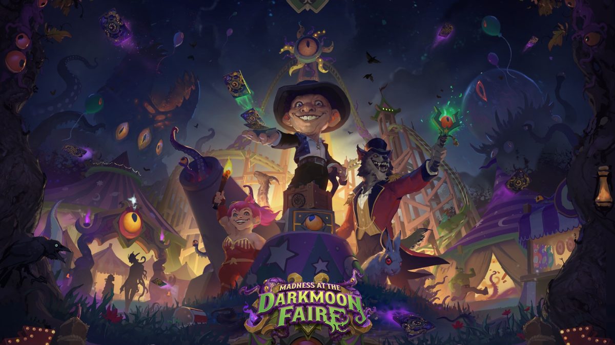 GIVEAWAY!!!
I'm giving away 3 Madness at the Darkmoon Faire Standard Pre-Purchase Bundles kindly provided by Blizzard!! 😊
Bundle contains:
🎡45 Darkmoon Faire Packs​
🎡1 Darkmoon Faire Legendary
🎡N'Zoth Card Back
🎡Duels Early Access
To enter: 
✔️Follow
✔️Like
✔️Retweet