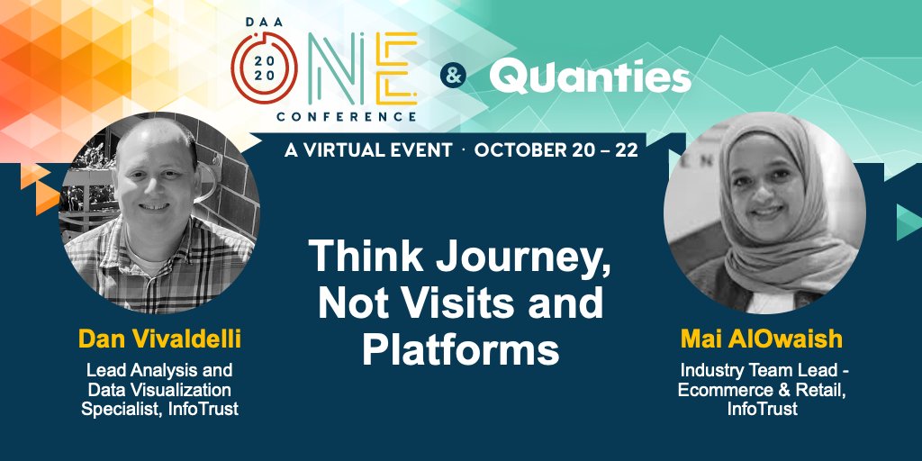 DAAorg's tweet photo. Check out @MaiAlowaish and Dan Vivaldelli's session next at #OneConf20! Starting at 2:30pm ET, they'll be sharing the stage to talk about customer's unique journeys. Don't miss out! https://t.co/zP6X1bxmnl @InfoTrustLLC https://t.co/Jo7TDOE5yV