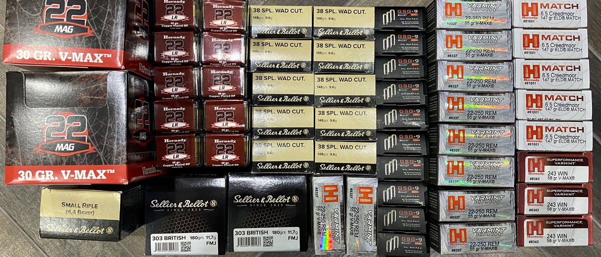 BFOArms's tweet photo. #homedelivery of #ammunition to customers after a nice delivery from @EDGARBROTHERS this week. Order now at https://t.co/TG3nqP8JFr #boxesoffun #supportyourlocalrfd @TeamHornady #ukshootinhsports https://t.co/7mfemEBrwv
