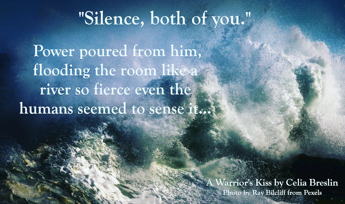 Mmm... Frustrated, powerful, hot-and-bothered warrior angel. Yes please💥. One little human in particular is about to notice... 😋 I'm so loving Zeke right now! Reading: A WARRIOR'S KISS by @CeliaBreslin ! #romancenovels #love #happiness