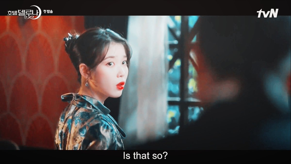 then she went to see how he's doing and even took a part in scaring him more #HotelDelLuna