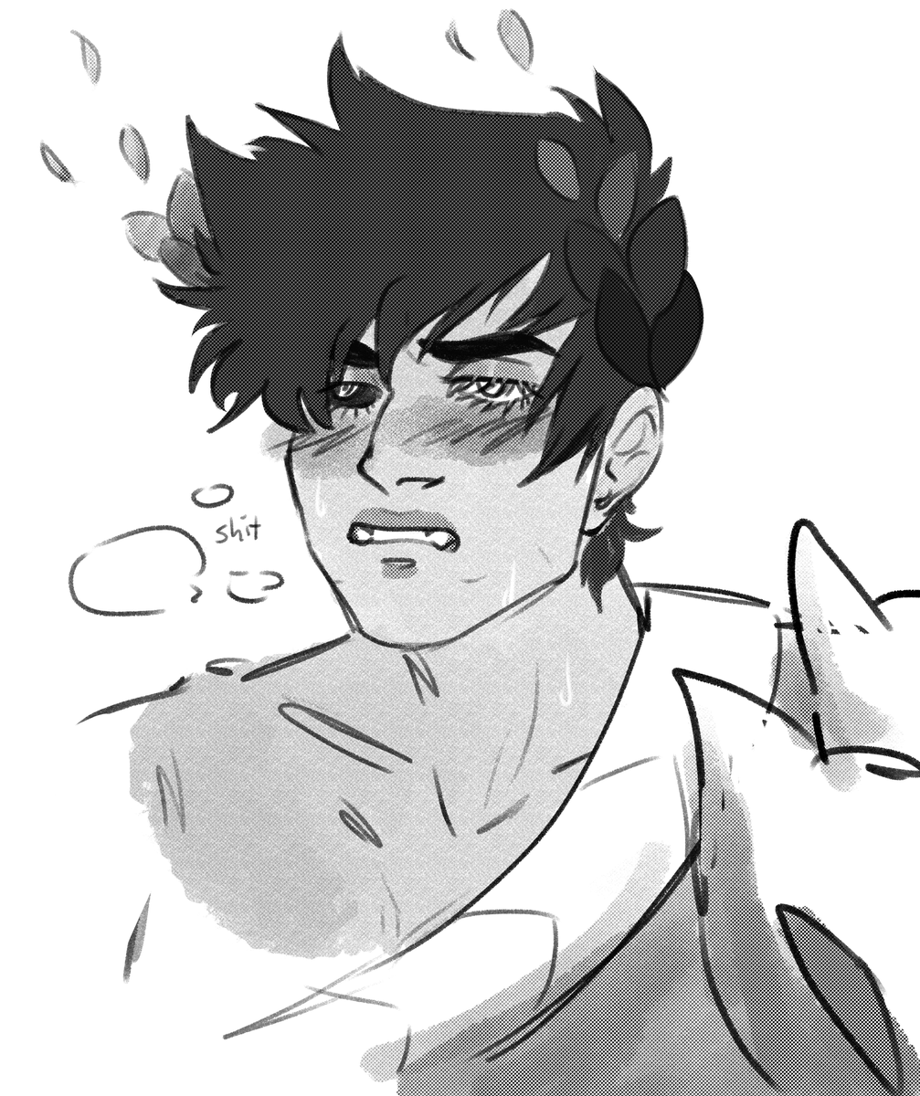 - And so, the young prince of the underworld has come to a realization that he likes men, as well.