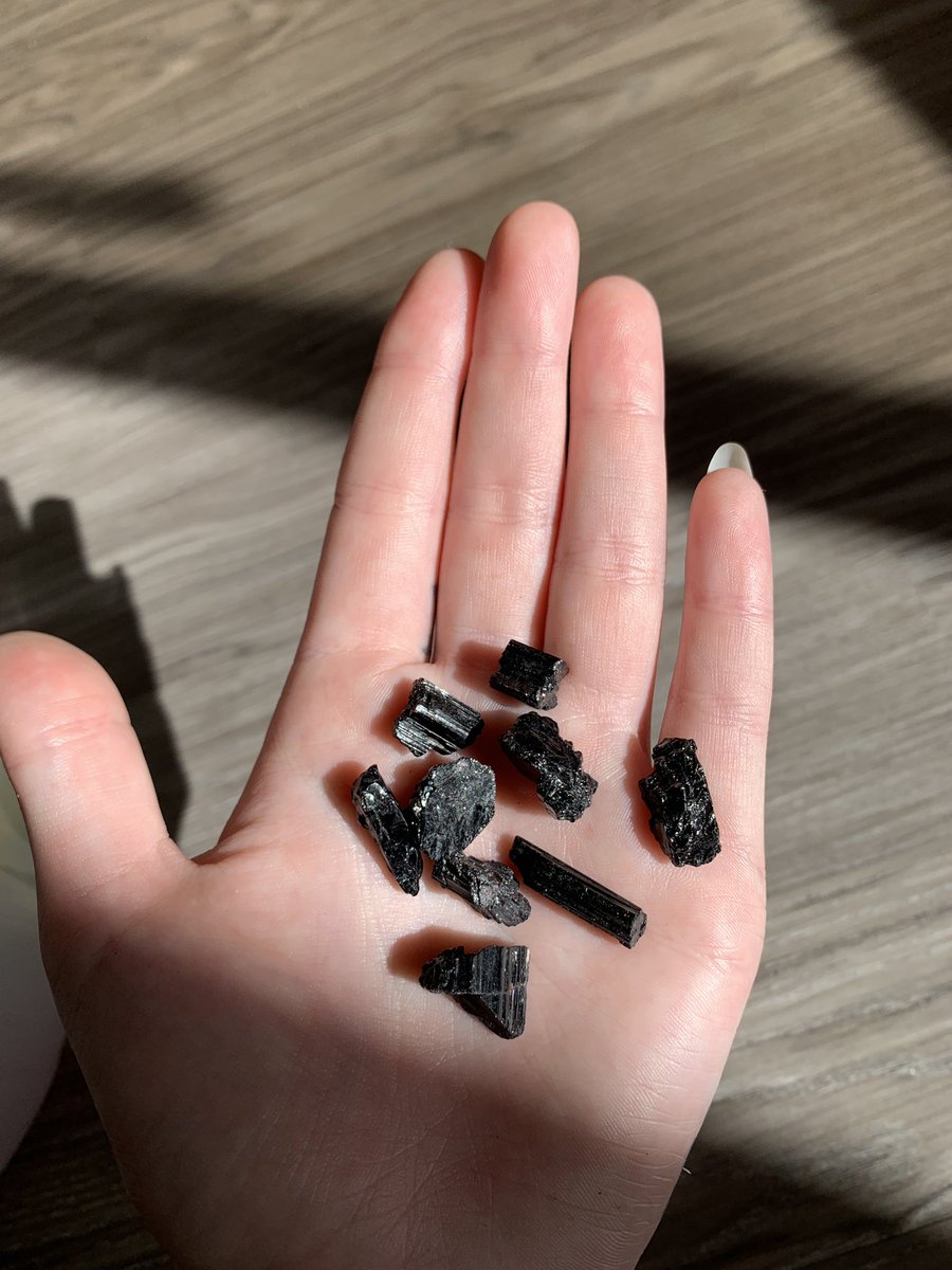 in order:bloodstonehematite black tourmaline citrine