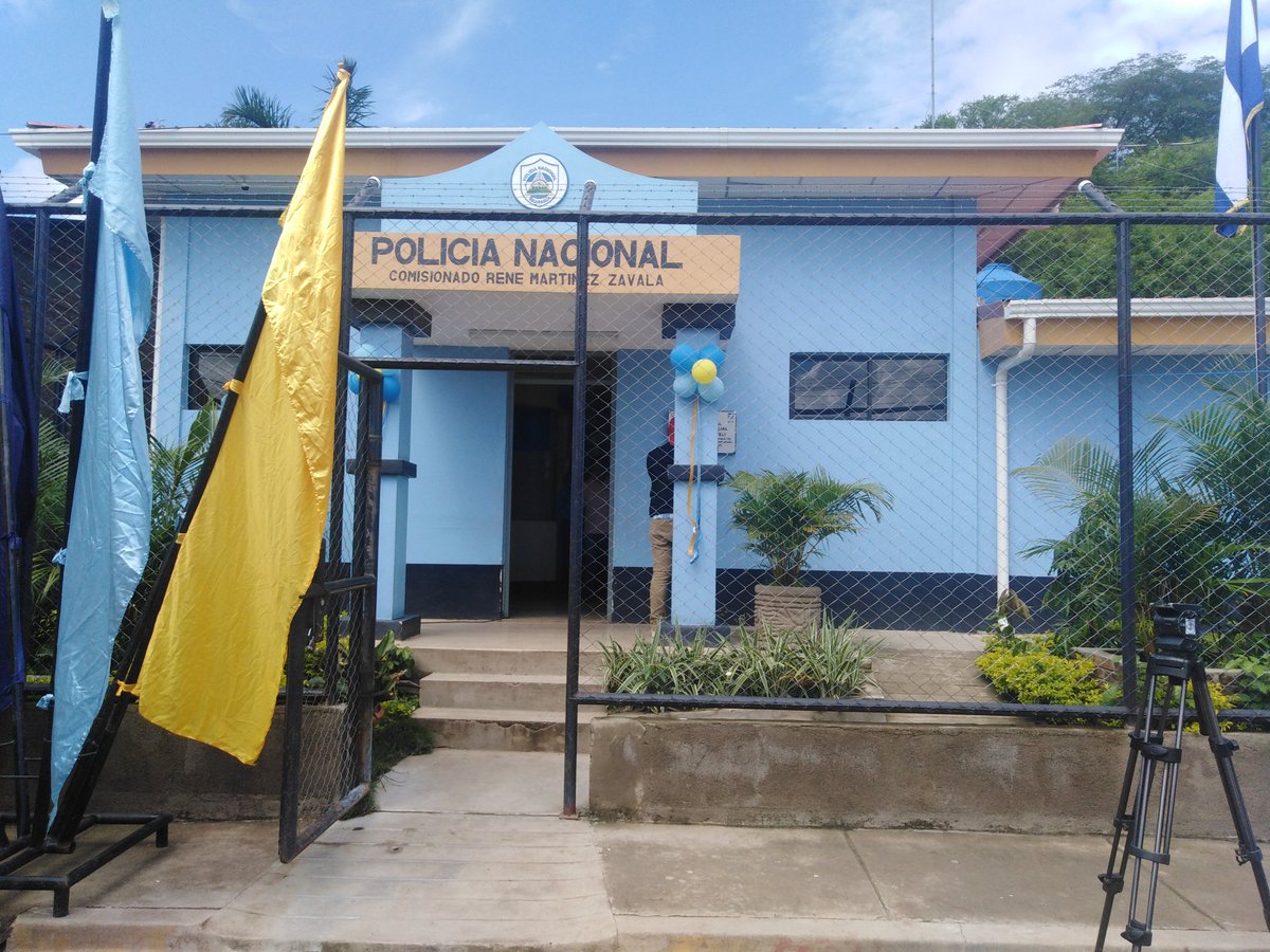Un total 38 Comisaria de la Mujer y la Niñez  relanzadas en diferentes municipios del País, está vez en Condega, dpto de Estelí.

#JuntoAlaComunidad
#EnVictoriosaEsperanza
@vppolicial