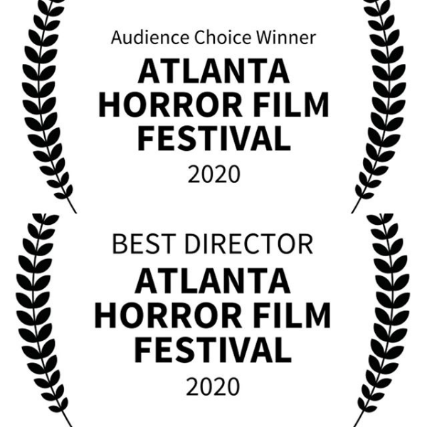 BadCandyFilm1's tweet photo. The results are in from the Atlanta Horror Film Festival! We picked up two laurels! Thank you so much for giving us Best Director, and thanks to the fans for giving us Audience Choice! #defendhorror #filmGA #indiefilm #HorrorMovies https://t.co/yA405X1dfG
