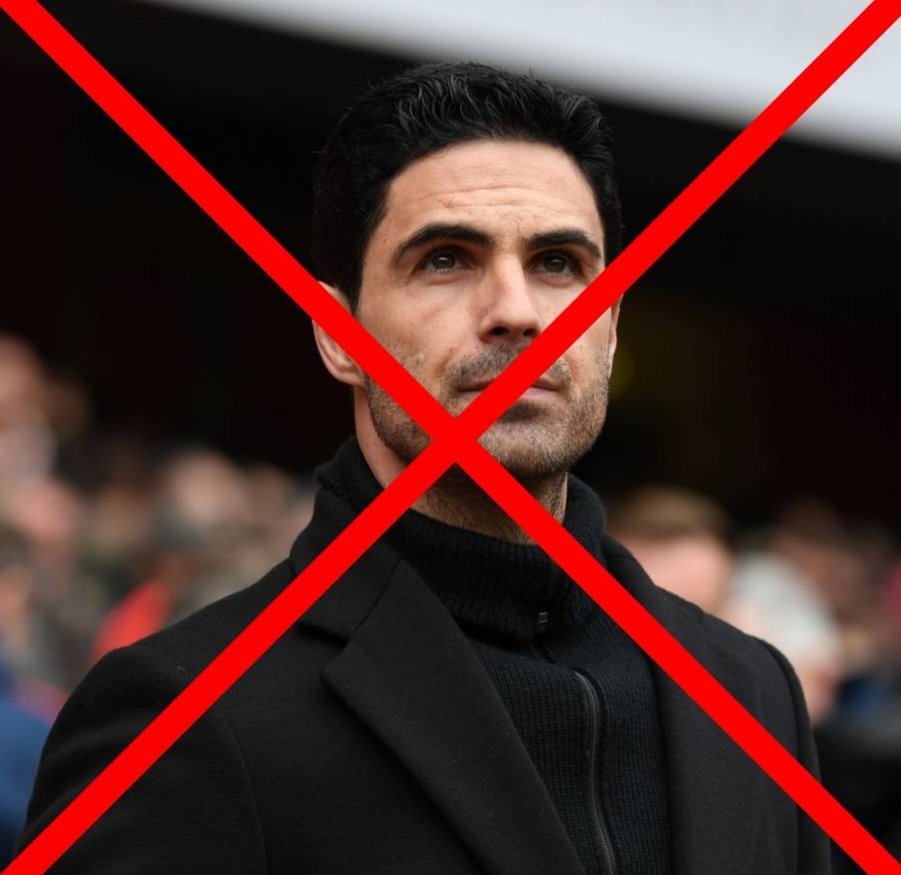 iamjoseh_'s tweet photo. Thank you for the memories Mikel Arteta, but it's time to say goodbye. #ArtetaOut https://t.co/mUIGM2ge2g