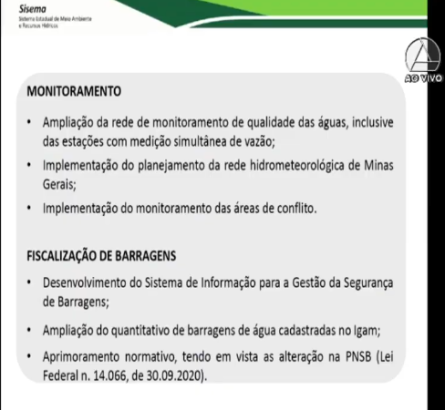 assembleiamg's tweet photo. #TempoReal Diretor-geral do #Igam, Marcelo da Fonseca fala sobre desafios na gestão dos #RecursosHídricos. Sobre a segurança hídrica, ele cita nova regulamentação do Fhidro e plano de conservação de bacias hidrográficas. Siga: https://t.co/72lktVQmVf https://t.co/6qikZZ0T4k