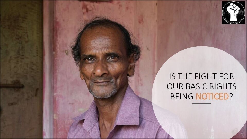 GoaFront's tweet photo. Goa mining dependents are badly struggling for their basic needs due to complete disruption of their livelihoods. Is anybody listening to their Cries?#ResumeMining #GoaMining #JusticeForLivelihood #SaveJobsSaveGoa #SaveGoanLivelihoods https://t.co/6kkGbaqdNf