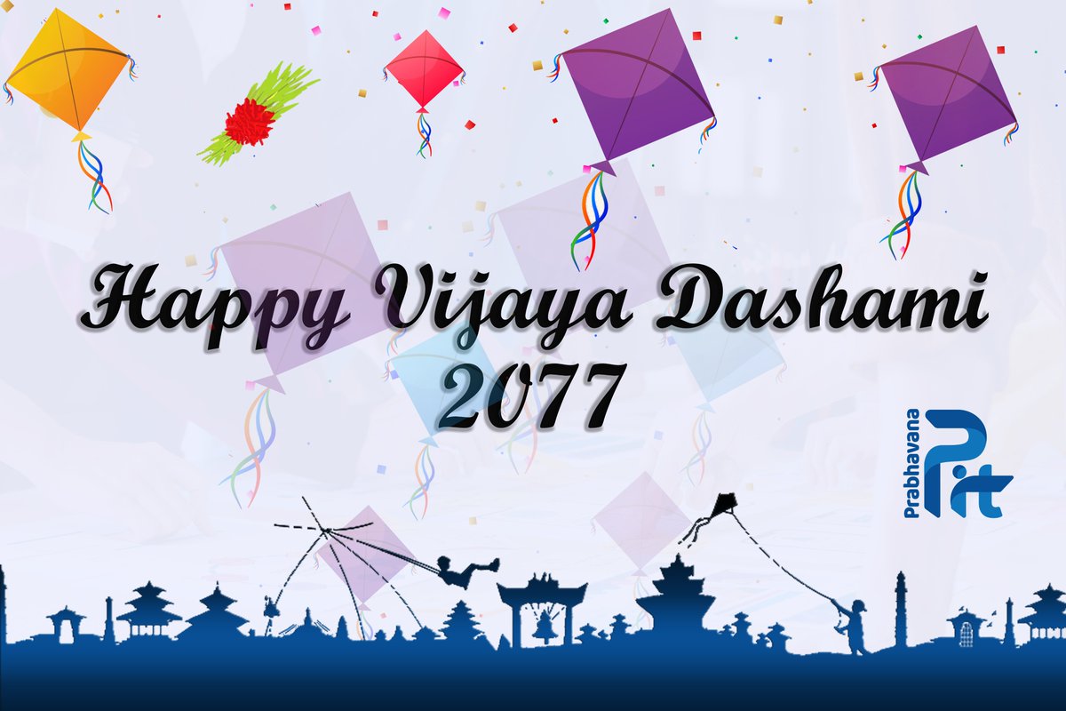 PrabhavanTech's tweet photo. Wishing each one of you a very happy and prosperous Dashain. May this festival brings you lots and lots of happiness in life and fulfill all your dreams. https://t.co/WQLtmya9u3