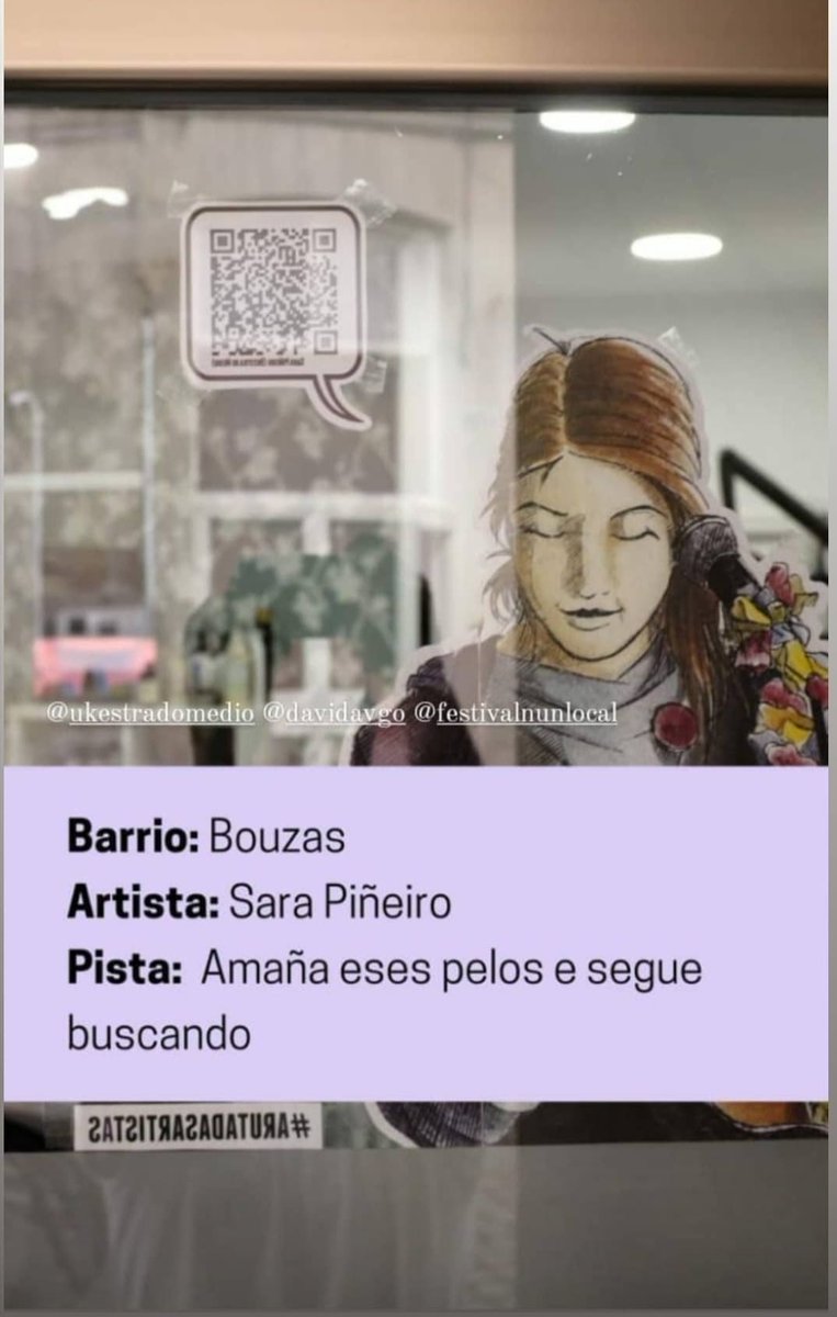 ukestradoMedio's tweet photo. Sara, Kátia e Yolanda em #Bouzas - #ARutaDasArtistas
@DavidaVGO
#AMovida
Fotos: @Ed_Morgan_
#AsArtistas #FestivalNunLocal #FNL4 #Davida #DavidaVgo #Galicia #Galiza #Gz #Vigo #ArteUrbano #StreetArt #StreetArtVigo #festivaldasartes #mujeresartistas #artedacomunidade #Murais https://t.co/kNfoPJsYFS