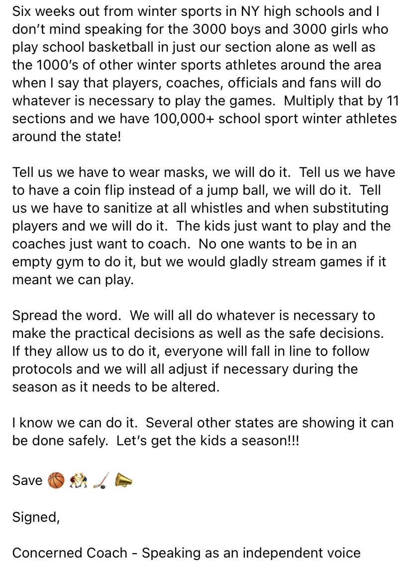 2kNS27's tweet photo. There are way too many options available to not at least try having sports. https://t.co/1BeHrMKRWY