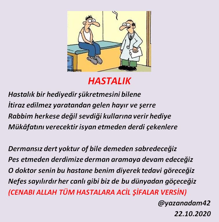 yazanadam42's tweet photo. #hastalık #doktor #hastane #covıd19 #virüs #tedavi #ölüm #yoğunbakım #muane #derman #entube #parkinson #kanser #onkoloji #şifa #kemoterapi #dünya #ahiret #cennet #cehennem #sabır #mükaffat #insan #kul #sosyalmedya https://t.co/NfDw5XUL1J