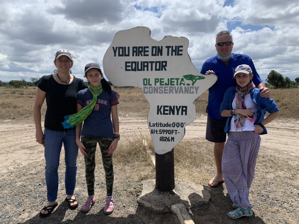 TeachSchmid's tweet image. Feel so fortunate to live in a place where we can safely explore with our family during COVID on our #octoberbreak, and also interact with, view and love endangered animals. #grevyzebra #rhino #olpejeta #kenya #reenergize #restore #equator