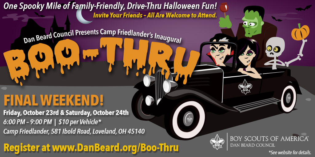 Dan Beard Council on Twitter "FINAL WEEKEND of BooThru Halloween