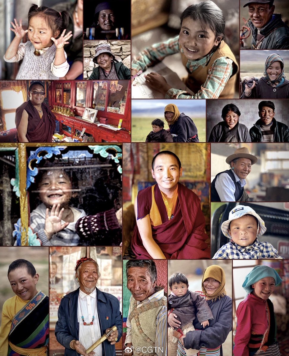 Nowadays, Tibetan live a stable life. They r treated as equals. Their culture & religion are being promoted. Tibet was lifted out of extreme poverty. Yet anti-China groups say they should "free" Tibet. They are the ones wanting to deprive Tibetans of their freedom & human rights.