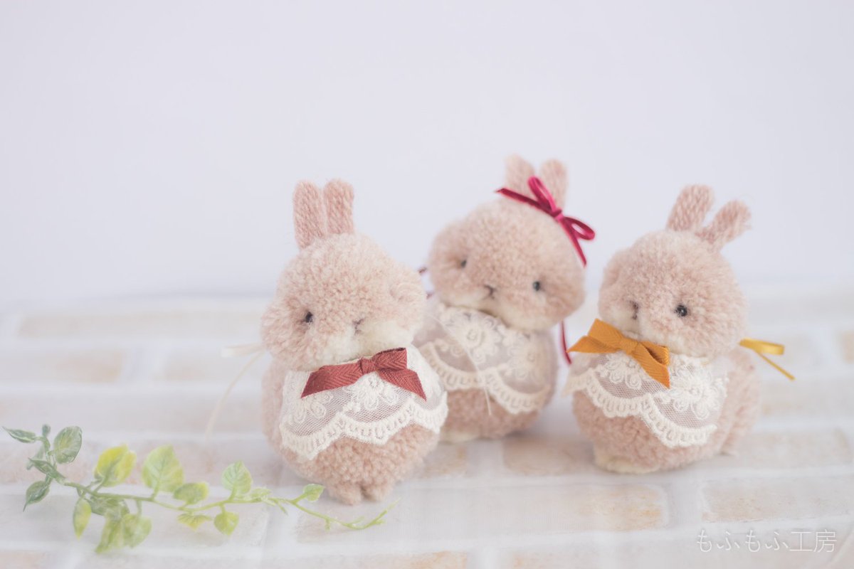 mofumofukoubou1's tweet photo. #古川ミニマルシェ

🐰ミルクティちゃんズ、連れていきます！

前回連れて行った子達はほぼ里親さん決まりましたが、今回も来年のminneの対面の為にあたためておいた子達が居るので、在庫充分です！連れていきます！

今のところ確定はこの子達と、羊のあかたん、ビションさんのぬい確定してます☺️💓 https://t.co/5ptj6XS2do