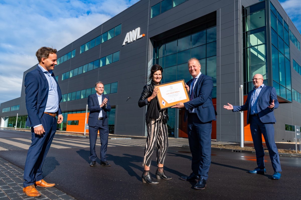 Proud! AWL in the race for the King Willem 1 Prize (@Koningwillem1Prijs). Read article: awl.nl/nieuwsbericht/…