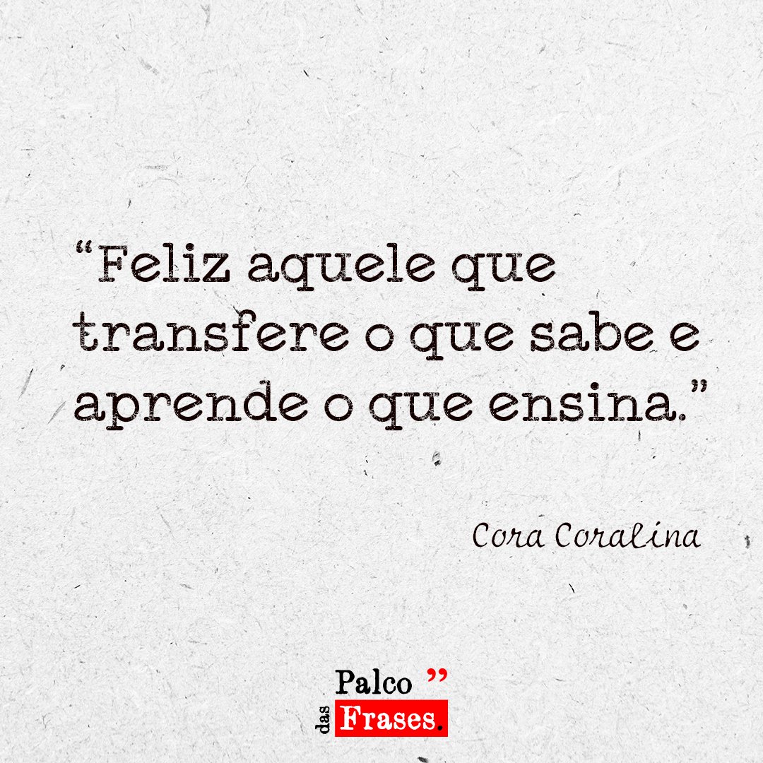 QUAL USAR? – Página 2 – “Feliz é aquele que transfere o que sabe e