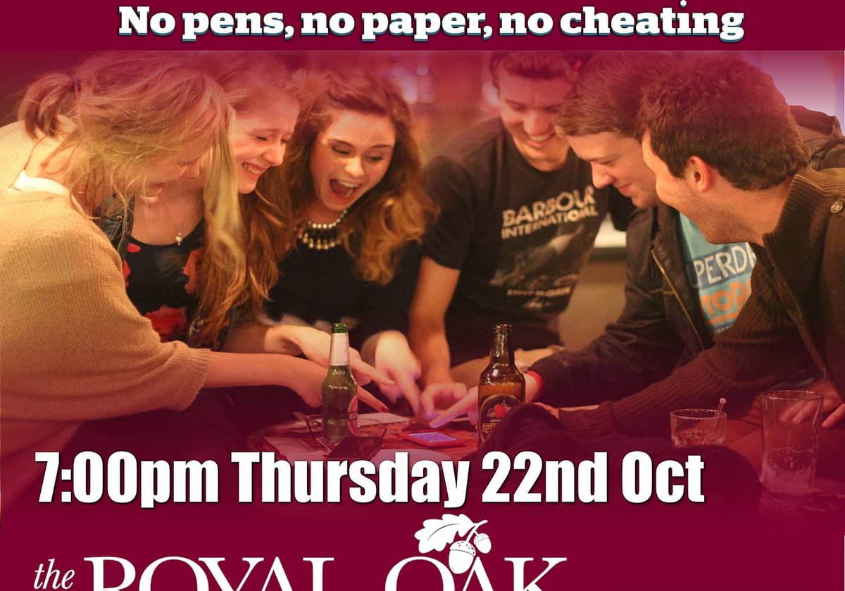 TheRoyalOakTW's tweet image. Well tonight&apos;s the night for the new style Royal Oak quiz.  We also have a fabulous range of ales including a Harvey&apos;s Porter.  Face masks must be worn unless seated,. See you all later

#twpubquiz #twquiz #twpubs ##caskale #realale #realalefinder