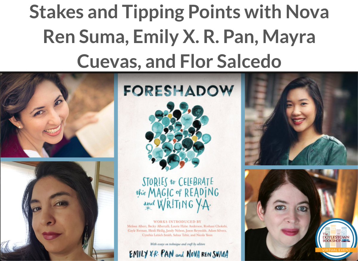 FlorSPower's tweet photo. ✨☄️🌟✨☄️🌟✨☄️🌟✨☄️🌟✨☄️🌟
This talk is happening tonight! Please join us.

So thankful to @novaren, @exrpan, the entire @foreshadowYA team, and @JasonReynolds83. This wouldn't be happening for me without you. 🤗

Register: https://t.co/5SlypEylpJ https://t.co/tpAyb5twDM