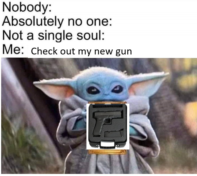 accur8firearms's tweet photo. Guilty! 😂 Come on out to Accurate Firearms and find your new show n' tell piece today! #accuratefirearms #accuraterange #newgun https://t.co/9CwPMfnTyx