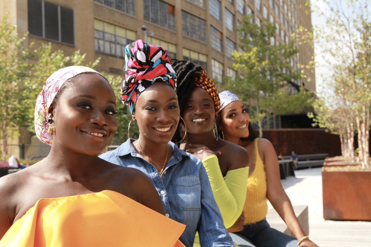 There is strength in sisterhood ✊🏾

Shop our online store, wrapsofmonroe.com for more of our headwrap collection. 
Headwraps: L to R: Suri. Tribal, Nimba,and Gabbi
.
.
#sisterhood#happythursday
#beautifulwomen#skingoals
#melaningoddess#melaningirls
#melaninqueens#melanina