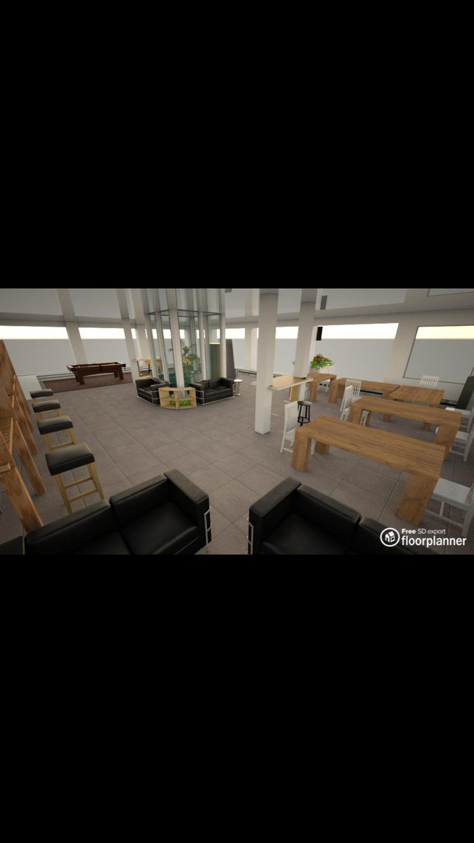 GeaUnity's tweet image. Salut à tous ! Regardez un peu ça ! L'équipe à fait un super plan 3D de notre vision du foyer Unity ! Ça claque, hein ?