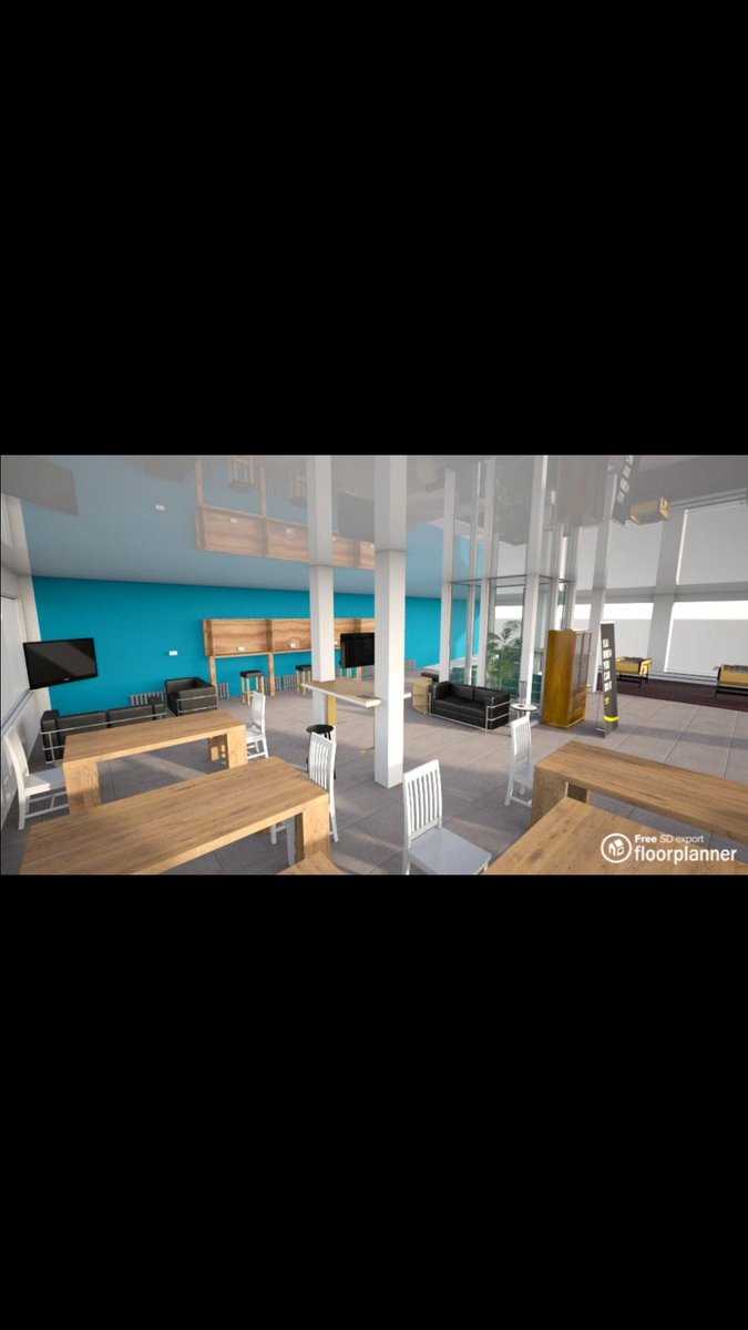 GeaUnity's tweet image. Salut à tous ! Regardez un peu ça ! L'équipe à fait un super plan 3D de notre vision du foyer Unity ! Ça claque, hein ?