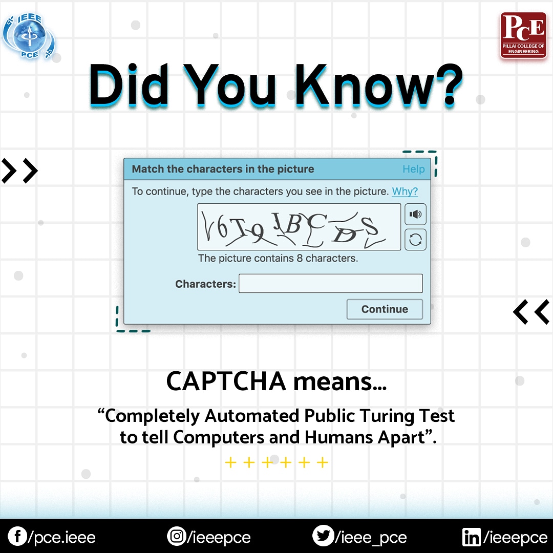 IEEE PCE (@ieee_pce) on Twitter photo Did you know? 🤔
#ieee #ieeepce #ieeextreme #pillaicollege
<a href="/aviinashvaidya/">Dr. Avinash R. Vaidya</a> <a href="/pillaicollege/">Pillai College</a> Did you know? 🤔
#ieee #ieeepce #ieeextreme #pillaicollege
<a href="/aviinashvaidya/">Dr. Avinash R. Vaidya</a> <a href="/pillaicollege/">Pillai College</a>