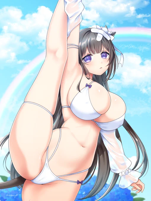 樫野ちゃんI字バランス出来る?

樫野「こう…ですか?」

#アズールレーン  #I字バランス 