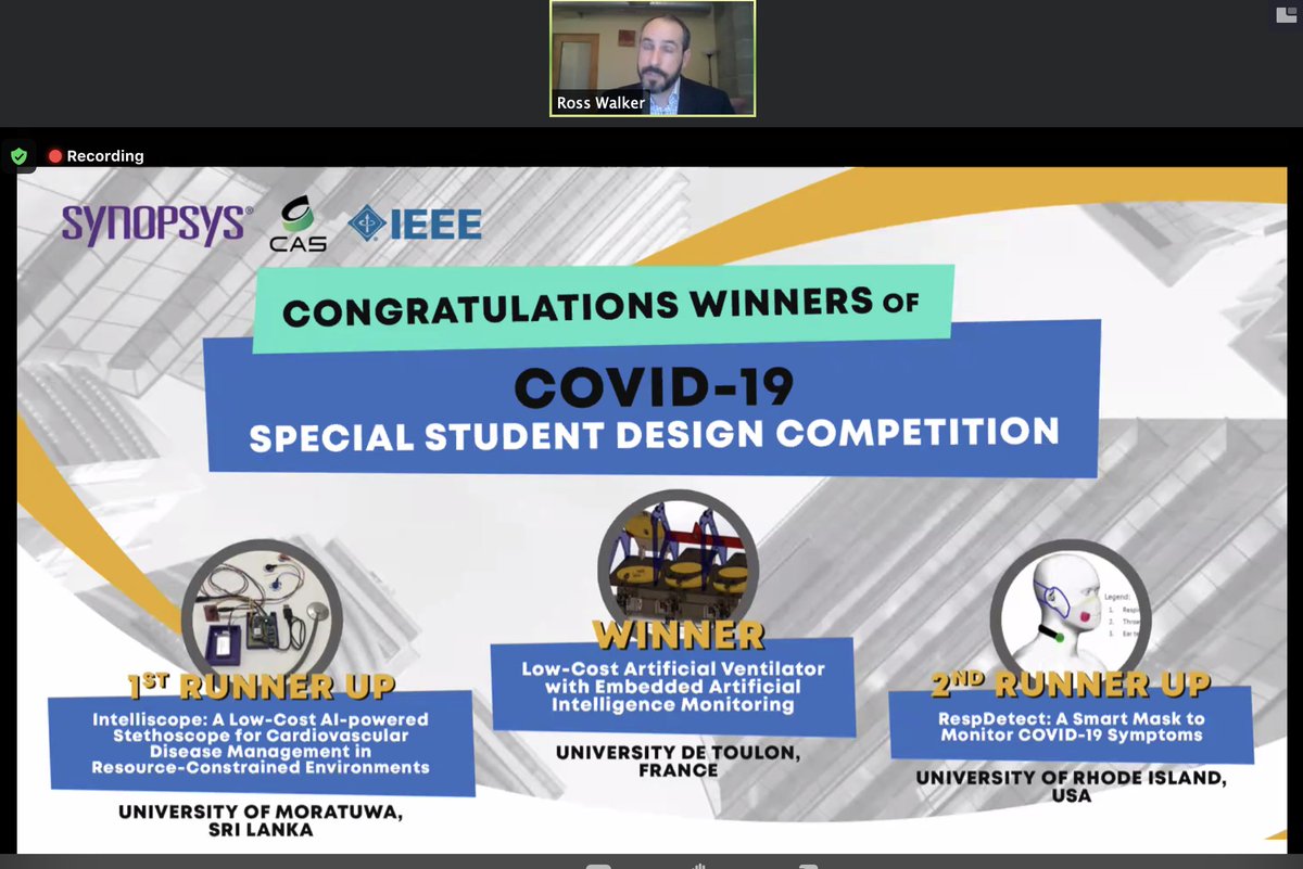 FakhrulZR_UPM's tweet photo. @IEEEISCAS #ISCAS2020 lowering down the curtain. Very colorful virtual Awards and Closing Ceremony. And now, over to Korea for #ISCAS2021
@ieeecassociety https://t.co/CPUS4JxNQC