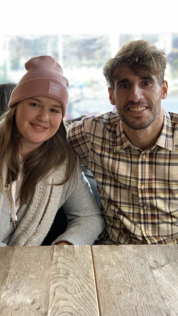 Here comes the best day of my life... it was December of last year & it was all a surprise. I had tickets for the Spurs game & during the time of my arrival Javi’s social media agent would ask me when would I come & how long would I stay and stuff like that...