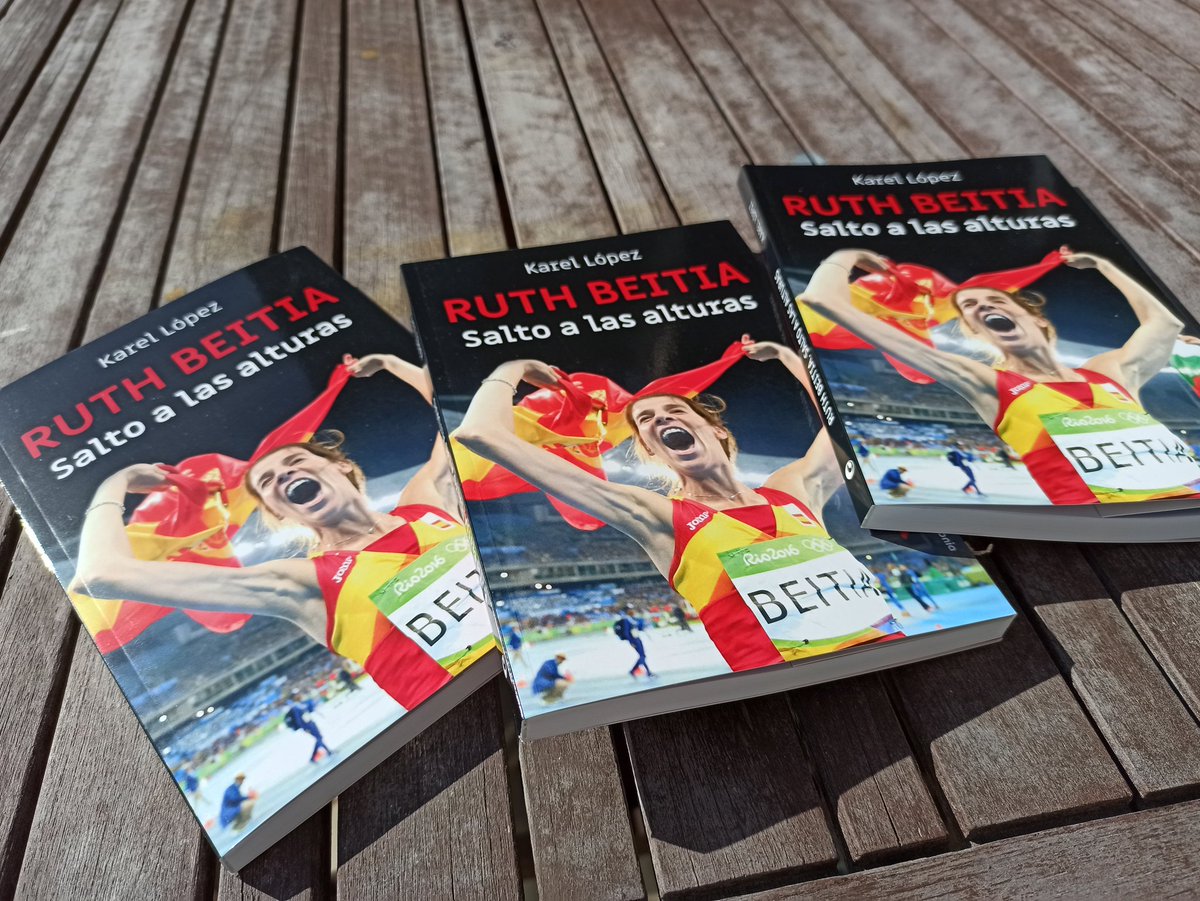 SSmediomaraton's tweet photo. 👀 ¡OJO! ¡SORTEO EN MARCHA! 

Haz RT y entrarás en el sorteo de un ejemplar del libro 'Ruth Beitia, salto a las alturas'. ¿Plazo? 31 de octubre. 
 https://t.co/oUjEZC3iIn

😎 ¿Sabíais que Ruth Beitia batió el récord de España a pocos metros de donde acaba nuestra maratón? https://t.co/2GFDVVMDl4