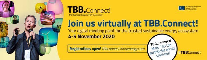 EasySolarPV's tweet photo. Meet us during the #TBBConnect by @InnoEnergyEU 
Register today, make yourself comfortable in your chair, and be sure to visit us during the networking session! We are looking forward to meeting you!
Learn more, check the agenda, and register
https://t.co/KIRo7TdMFI
See you soon! https://t.co/UX8SjmJWSJ
