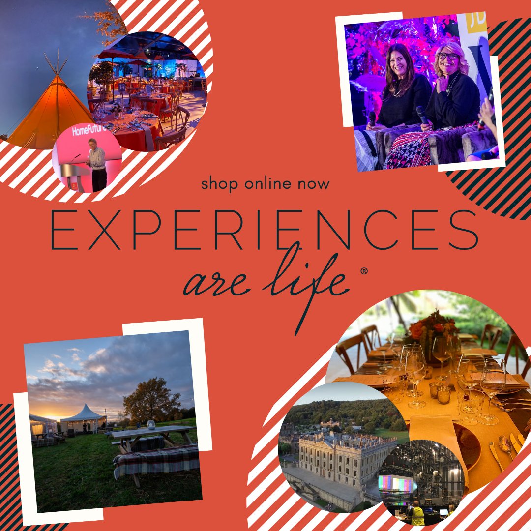 We're proud to have launched our Experiences Are Life shop. The world needs experiences, engagement and moments that create lasting impressions on our lives and that's why we have created our clothing range to highlight how important the event industry is 
cascadeproductions.co.uk/shop