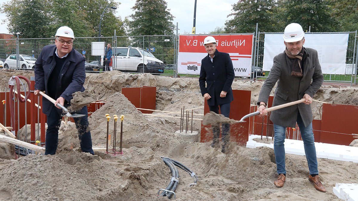 Bouw Brandweerkazerne gestart - #nieuws #zwolle..