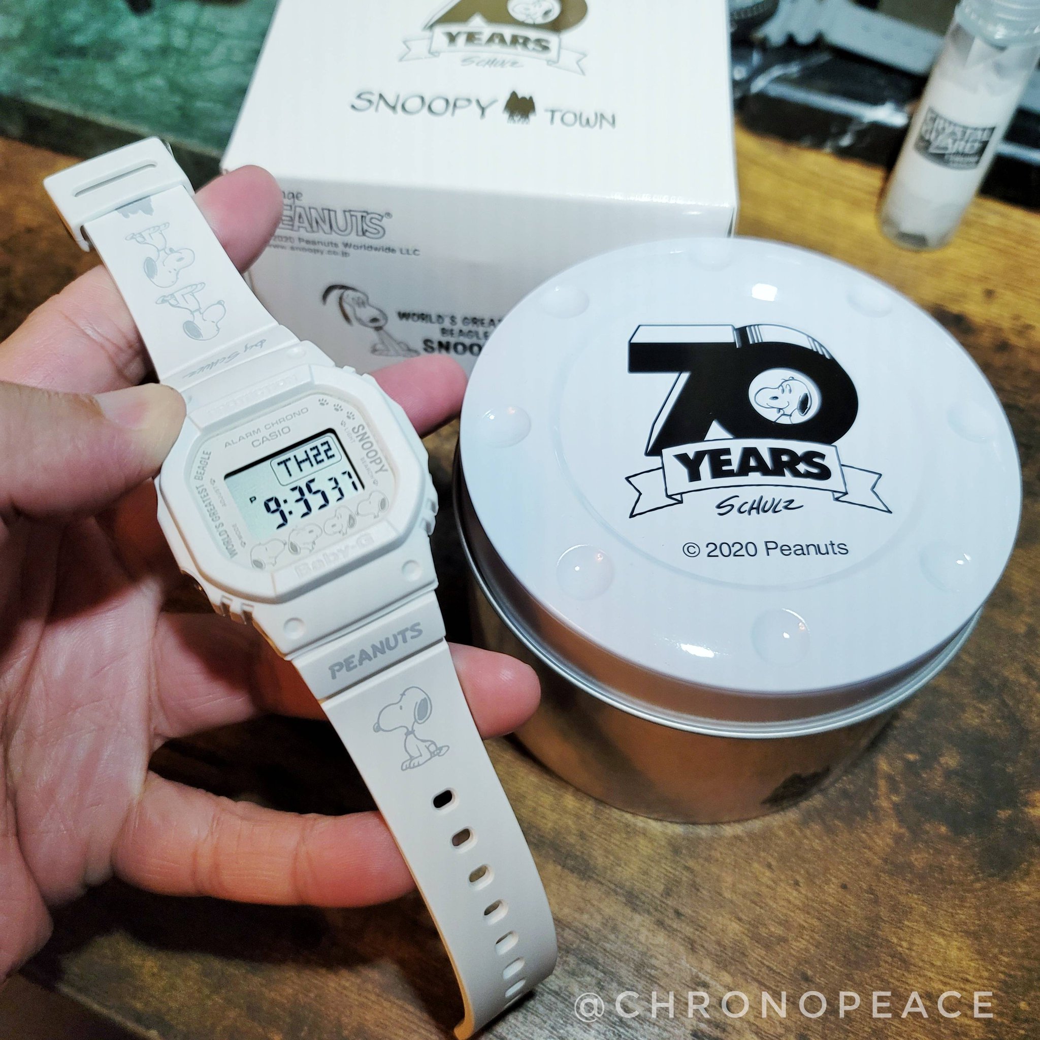G-SHOCK スヌーピー コラボ SNOOPY 限定 baby-G 荒かっ 70周年
