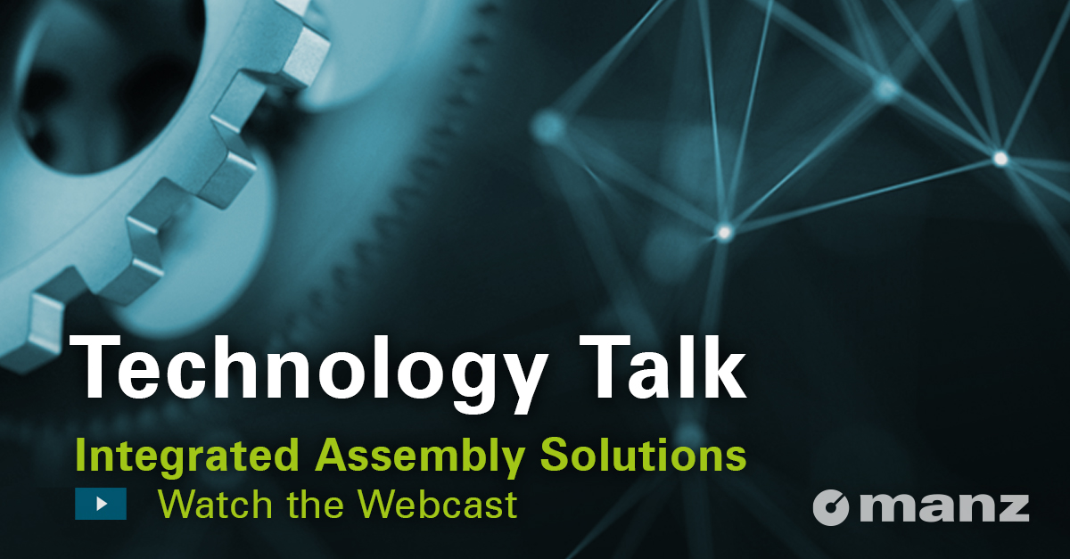 Manz Ag In Case You Missed Our Technologytalk Webinar On Integrated Assembly Solutions For The Automotive And Electronics Industries You Can Now Watch The Webcast Of The Event T Co Vqlelwup8u Integratedsolutions