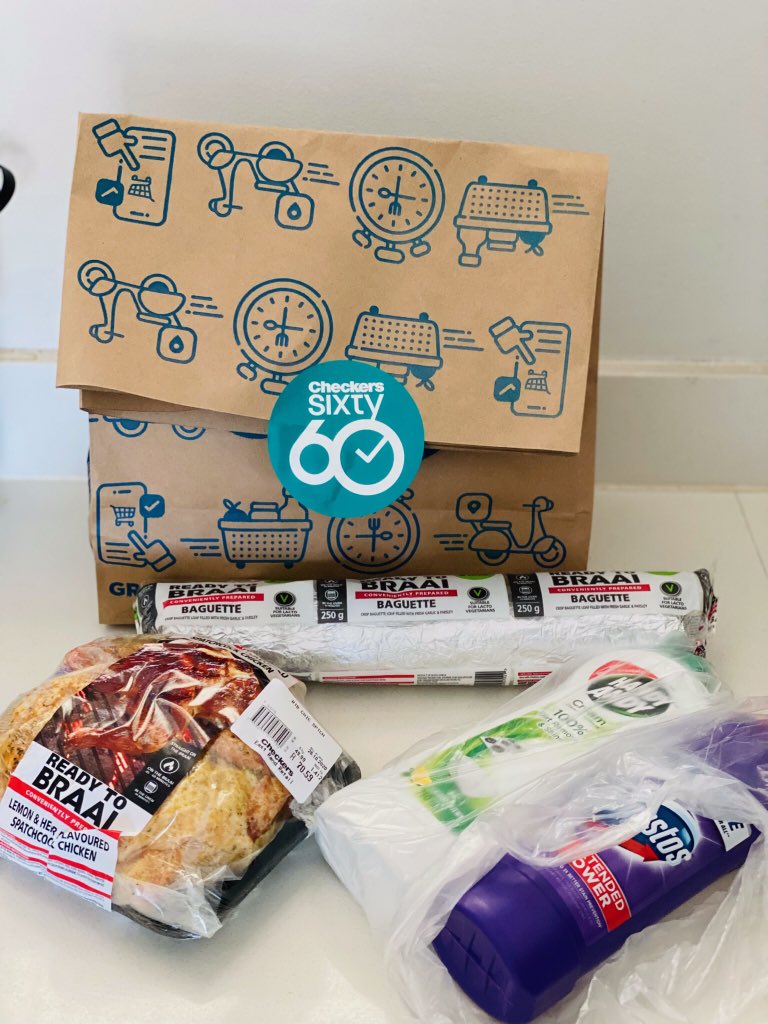 #CheckersSixty60 has just launched in Boksburg. You can get groceries and drinks delivered in 60 minutes. 
Here’s the link, you can start shopping right away! 😃
🔗 : bit.ly/35AnXrg
#Sixty60 #Checkers #GroceryDelivery #Fast #Convenient #Collab
