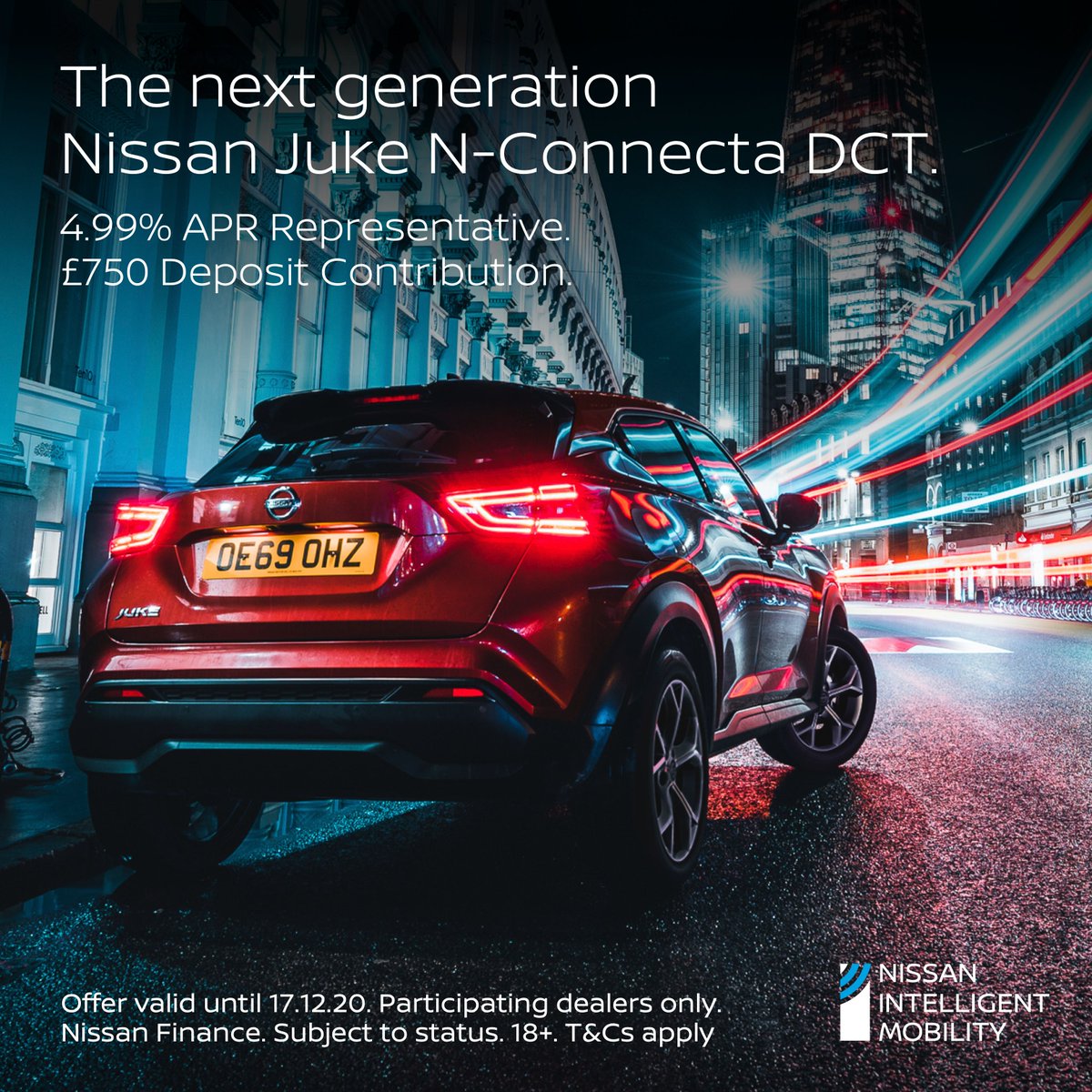 SLMNissan's tweet photo. Live richer with distinctive style and cutting edge technology. The next generation #NissanJuke N-Connecta DCT. Available with a £750 deposit contribution at 4.99% APR Representative.

View our Juke finance offer now ➡ https://t.co/h6FnbshID0 https://t.co/n8l66tUaPk
