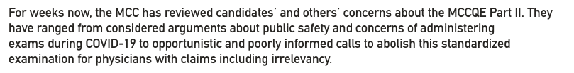 MichaelChaikof's tweet photo. @MedCouncilCan , are you really calling junior residents - aka some of the hardest working, undercompensated, front-of-the-frontline workers - "pooly informed" and "opportunistic" for advocating for common sense policy change?! 

The level of disrespect here is truly shocking. https://t.co/lq771JoCLi