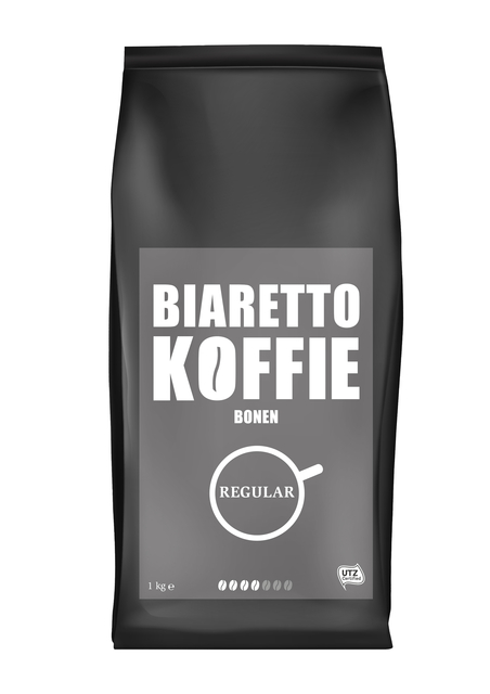 Biaretto koffie bonen regular.
Biaretto is een koffiemerk van topkwaliteit.
We hebben de beste koffiebonen uit de hele wereld geselecteerd om voor jou de perfecte mix te maken.
Geniet van Biaretto koffie op het werk of thuis en haal het beste uit je dag.
