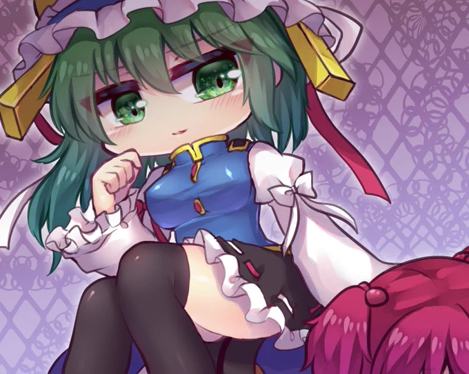 #深夜の真剣お絵描き60分一本勝負
閻魔様専用の椅子 