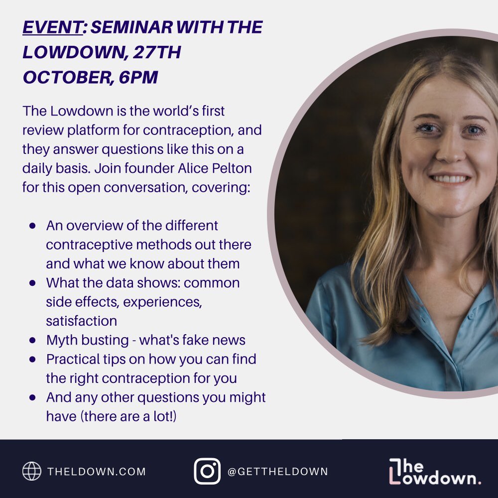 Come along to our next event with the amazing <a href="/gettheldown/">The Lowdown</a> on 27th October! Sign up with this link: eventbrite.co.uk/e/talk-with-th… and you’ll be emailed the Zoom link on the day x